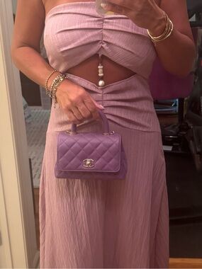 Chanel mini coco handle bag